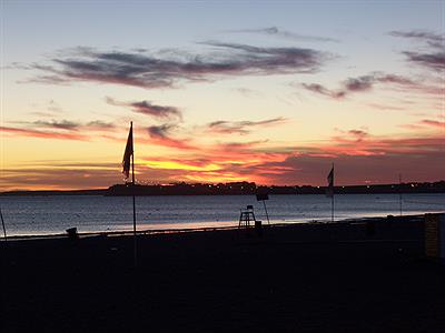Amanecer Mirando Hacia El Parador El Indio