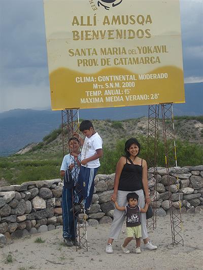 Entrada a Santa Maria
