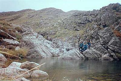 Piletón del espectacular cañadón