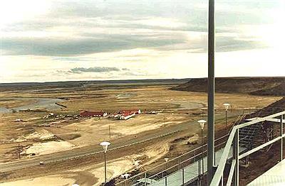 Vista de la estancia Guer Aike