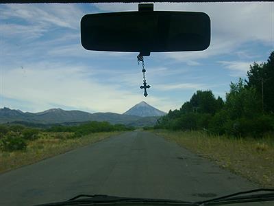 Yendo al Volcan Lanín