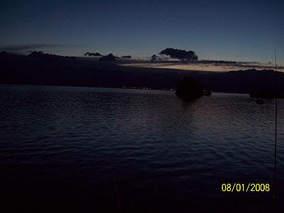 san juan en agosto-al anochecer