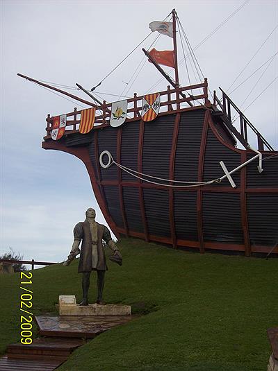 Carabela y Cristobal Colon