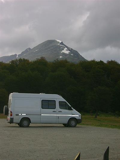 atardecer en bahia lapataia