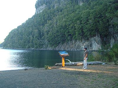 Con la Flia en villa La Angostura (mi hermano Rene)