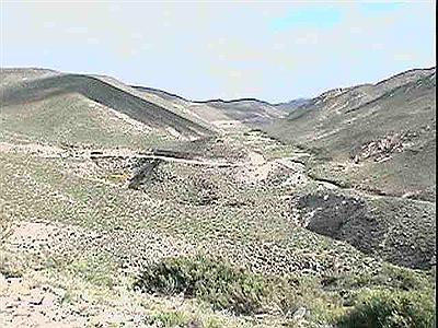 Vista del abra del Infiernillo hacia Tafí