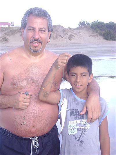 pescando en las toninas