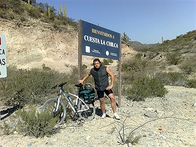 Cuesta del Chilca en Bicicleta