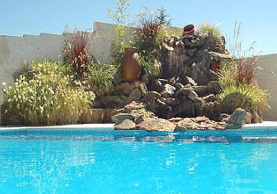 Cascada en la Piscina