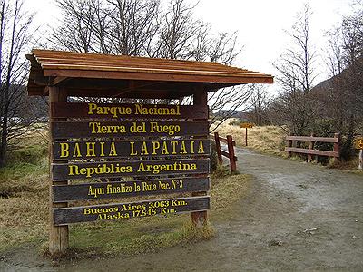 Acceso Bahía Lapatia