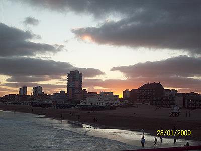 Atardecer desde el muelle