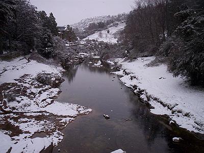 Nieve en la cumbrecita