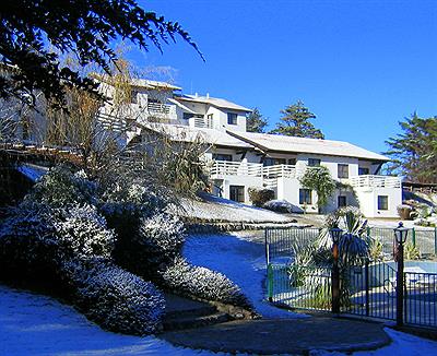 Nieve en cabañas Las Ardillas