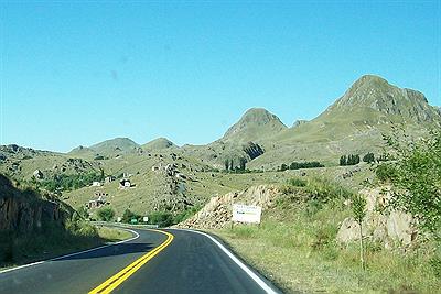Llegando al Pueblo minero La Carolina