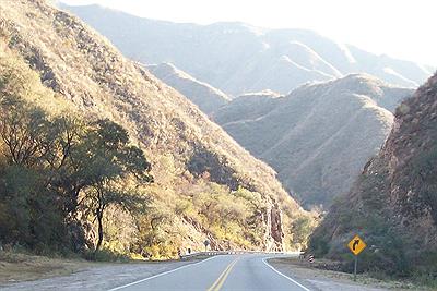 Ruta 38 - Cruce de las Sierras de Ambato