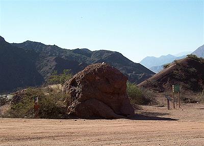 Quebrada del Rio Las Conchas - El sapo