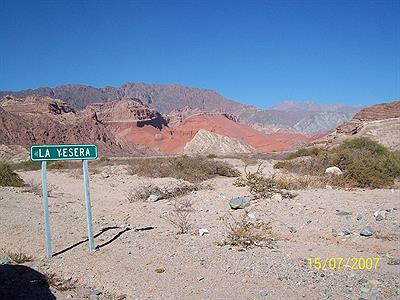 Quebrada del Rio Las Conchas - La Yesera