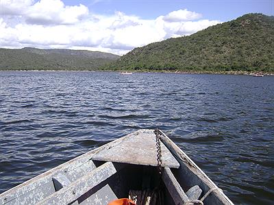 en el lago..( desde adentro)