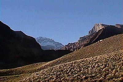 Vista del Aconcagua