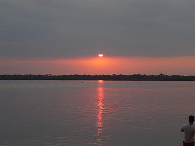 Atardecer en ituzaingó Ctes.